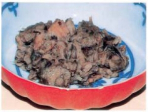 ドゥルワカシー(田芋と芋茎の煮物)