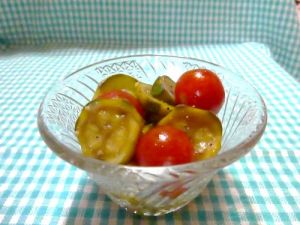 ミニトマトとズッキーニのマリネ 沖縄料理レシピなら おきレシ