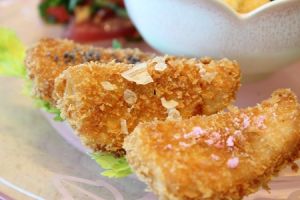 カジキマグロのフライ いろいろなお塩で 沖縄料理レシピなら おきレシ