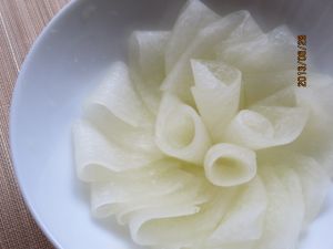 爽やか♪シークヮーサーde冬瓜のお漬物
