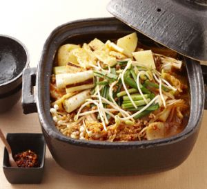 担々麺風キムチ鍋