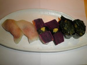 島野菜のヘルシー寿司