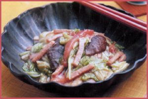 白菜とポーク炒め 沖縄料理レシピなら おきレシ