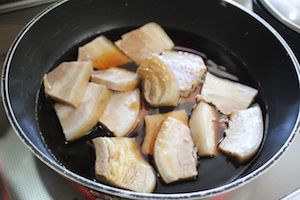 三枚肉の煮付け 沖縄料理レシピなら おきレシ