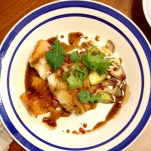 アカジンミーバイの蕾バルサミコソテー 沖縄料理レシピなら おきレシ