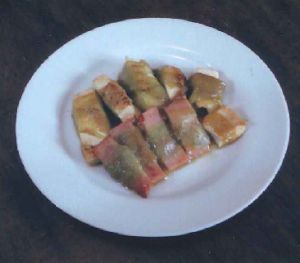 美瓜の島豆腐、ポーク巻き