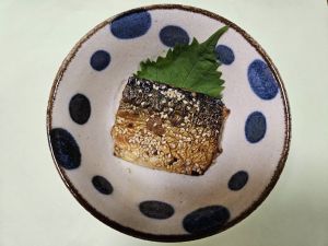 鯖の生姜焼き